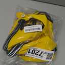 Dog Raincoat: Dog Rain Jacket with Reflective Harness & Removable Hood | Waterproof Dogs Rain Coat Poncho for Large Medium Small Dogs Puppies (Yellow - S)