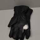 Ski Gloves, Waterproof and Breathable Snow Gloves for Cold Weather, Men & Women Boys and Girls (Full Black)