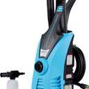 Pulsar PWE2001V Electric Portable High Pressure Washer, PSI 2000, Cleans Cars/Fences/Patios