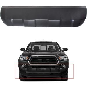 munirater Front Bumper Valance Lower Skid Plate Panel Black Replacement for 2016-2020 Tacoma TO1095205 5391104210 B077C14STM