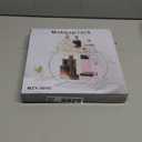 Perfume Organizer for Dresser, 2 Tier Bathroom Counter Organizers and Storage, Gold Makeup Organizer for Vanity, Bathroom Accessories & Decor, Skincare Perfume Trays Cosmetic Display Holder