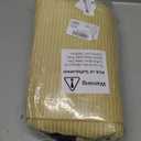 Amgo 4' x 10' Beige Fence Privacy Screen, Commercial Standard Heavy Duty Windscreen with Bindings & Grommets, 90% Blockage, Cable Zip Ties Included (We Make Custom Size)