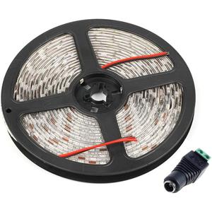 12V LED Strip Light Warm White,16.4ft Waterproof Flexible Rope Light, 300LEDs SMD5050 Tape Ribbon Light for Home,Party, Bedroom,12V Power Supply Not Included (Warm White)