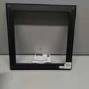 MCS Canvas Float Frames 12x12 Frame, Black & Gold Square for Finished Canvases, Vertical & Horizontal Wall for Canvas Paintings (1-Pack)