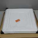 Art3d PVC Ceiling Tiles, 2'x2' Plastic Sheet in White (12-Pack)