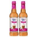 Jordan's Skinny Mixes Sugar Free Coffee Syrup, Vanilla Coffee Flavoring Syrup, Zero Calorie Drink Mix, Lattes, Baking, Protein Shake or Cocktail, Dairy & Gluten Free, Kosher, 25.4 Fl Oz, 2 Pack (EXP 07/19/26)