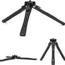 Zeadio Heavy Duty Metal Camera Tripod Stand - Universal Small Table Tripod for Camera, Gimbal, Action Cam, Camcorder, Microphone, LED Light, etc(40kg/88lb Load)