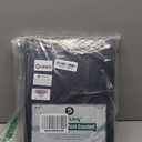 P Pothuiny 6 Pieces Queen Satin Sheets Luxury Silky Black Satin Bedding Sheet Set, 1 Deep Pocket Fitted Sheet + 1 Flat Sheet + 4 Pillow Cases