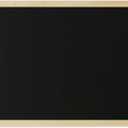 U Brands Chalkboard, 18" x 24" Inches, Light Birch Wood Frame (310U00-01)