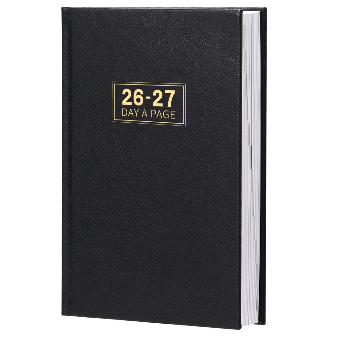 Daily Planner 2026 - Daily Planner One Page Per Day, Jan 2026 - Dec 2026, Page A Day Calendar, 5.8" x 8.4", A5 Day Planner, Agenda for 365 Days, Grey