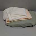 3 Panel Wedding Arch Draping Fabric, Sage Green Chiffon Wedding Backdrop Curtain Sheer Hanging Draping Fabric for Ceremonies, Parties, Festivals, Stage Decorations (30" x 20ft)