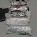 5 Pack Reading Glasses For Women,Spring Hinges, Sturdy and Durable