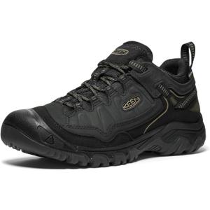 KEEN Men's Targhee 4 Waterproof Hiking Shoes (11.5, Black/Black/Black)