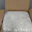 MAXYOYO Bean Bag Chair for Adults, Large 3 ft Bean Bag Chair with Foam Filling, Ultra Soft Fur Lazy Sofa for Living Room Bedroom, Machine Washable Cover (Beige)