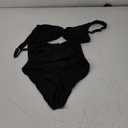 AI'MAGE Women's One Piece Swimsuit High Waisted Bathing Suit Cutout Monokini V Neck Swimwear,S