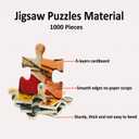 Jigsaw Puzzles for Adults 1000 Pieces Impossible Hard Difficult Challenging Puzzles for Adults Teens Fragments of a Cool Face Jigsaw Puzzle 1000 Pieces 28 x 20 inch