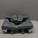 Washer and Dryer Pedestals, Adjustable Mini Fridge Stand with 8 Reinforced Feet & 4 Dual Wheels, Thickened Base for Fridges, Washers, Dryers