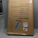 APEXCHASER Clothes Drying Rack, Stainless Steel Drying Rack Clothing with Height-Adjustable, Foldable Gullwings Laundry Drying Rack, Indoor Outdoor Use, No Assembly (Blue)