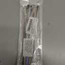 7.5 Inches Stainless Steel Coffee Beverage Stirrers Drink Swizzle Stick with Small Rectangular Paddles, Set of 8 Beverage Stirrers for Coffee Cocktail Chocolate Milk Juices (Multicolor)