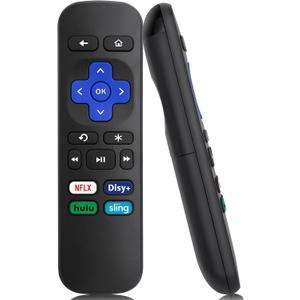 Universal Replacement Remote Control For Roku Express, For Roku Premiere, For Roku Box, For Roku Player, For Roku 1 2 3 4 - NOT for Stick or TV