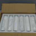12-Pack of 2x8 Inch White Candles in Glass,7 Day Candle,Unscented Prayer Candle,Suitable for Various Occasions Such as:Memorials,Religious,Catholicism,Churches,Altars,Vigils,etc.