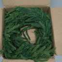 9 FT Real Touch Norfolk Pine Garland Green Artificial Christmas Garland Faux Greenery Garland for Holiday Fireplace Mantle Window Indoor Outdoor Decor, 1 Pcs