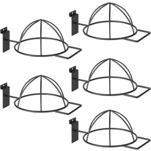 Slatwall Hat Holder, Metal Wire Hat Display Rack for Slat BoardSlatwall Accessories Hat Hook for Retail Display and Home Organization (5)