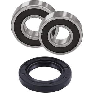 XiKe 1 Set Golf Cart Front Axle Bearings and Seal Kit, Compatible Yamaha 93306-204X0, 93306-005Y3, 93101-24822, G2/8/9/11/14/16/19/20/21/22/29 - One Side.