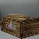 40" Wood Christmas Tree Collar, XL Hexagon Xmas Bottom Cover, Rustic Vintage Skirt for 7.5-11 ft Christmas Tree, Wooden Xmas Oversized Holiday Decor for Home Festive Party(Brown,Cute)