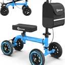 WHLICKS Foldable All Terrain Knee Scooter for Adults for Foot Injuries