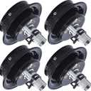 BlueStars 3412D024-09 Gas Range Sealed Burner Head & Igniter Assembly Replacement  Compatible with Magic Chef & Maytag Ranges - Replaces 12500050 3412D018-09 - Pack of 4