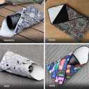 PGYTECH Protective Wrap, Anti-scratch Lens Camera Wrap, Lens protector, Magic Self-Adhesive Cloth Protective Camera Wrapper for DSLR/Camera Lens/Phone/Accessories (13.7 x 13.7 inch, Geometry)