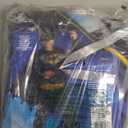 Kids DC Comics Deluxe Batman Fancy Dress Costume Large, black, 7-8 Y