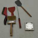 various Brushes, Scrapers, and rubber spatula