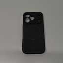 Miracase Magnetic for iPhone 17 Pro Case, Compatible with MagSafe, Integrated Silicone Camera Control Cover, 3.0mm Thicken Shockproof Drop Protection Phone Case for 17 Pro,Black