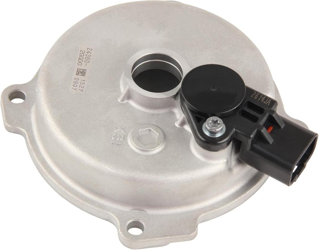 Engine Variable Valve Timing VVT Solenoid 24360-2GGD0 Compatible with 2015-2020 Hyundai Santa Fe/Sonata/Tucson, 2017-2021 Kia Sorento/Sportage/Optima & Genesis G70 2.0L 2.4L