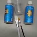 Air Dry Clay Glaze, 6.8 OZ/200ml High Gloss Varnish, Protective Sealant to Prevent Cracking & Scratching While Providing a Gloss Glaze Effect - for Ceramics, Wood, Acrylic Painting and Crafts (Gloss)