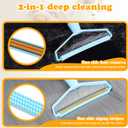 3 x Pet Hair Removal Tool: 3 Pack Cat Dog Hair Removal, Reusable Lint Shaver Cleaner Portable Fur Remover Tool Carpet Scraper, Washable Lint Roller, Brush for Clothes, Car Mats, Couch, Pet Bed, Furniture