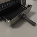 Ninja ST101 Foodi 2-in-1 Flip Toaster, 2-Slice Capacity, Compact Toaster Oven, Snack Maker, Reheat, Defrost, 1500 Watts, Stainless Steel, 6 Functions