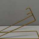 TR-LIFE 14 Inch Gold Metal Plate Stand (2 Pack) - Heavy Duty Display Easel for Large Plates, Frames, Platters and Art