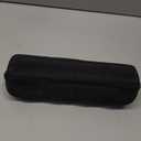 Vintage Watch Travel Case for Men Women, 4 Slots Hard Watch Carry Case Travel Watch Box With Soft Shockproof Pillow, Portable Travel Watch Roll for Wristwatches and Smart Watches Black