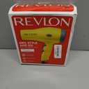 REVLON Compact Hair Dryer | 1875W Lightweight Design, Perfect for Travel, (Yellow)