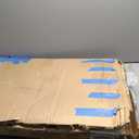 Henn&Hart Anders Coffee Table, 32" Wide,Grey (Antiqued Gray Oak)