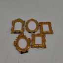 Mini frames Vintage picture frames Small frames Antique picture frames Vintage gold frames 5 Piece