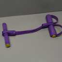 21 Fitness Resistance Bands-6 Tube Pedal Ankle Puller, Pedal Resistance Band with Handle, Natural Latex Fitness Bands, Multifunction Tension Rope for Abdomen, Waist, Arm, Leg Stretching Training