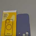 Ktele Magnetic for iPhone 17 Pro Case [Compatible with Magsafe] [Premium Silicone Satin-Smooth Touch] Slim Shockproof Anti-Scratch Microfiber Lining Case, 6.3 inch, Lavender Grey