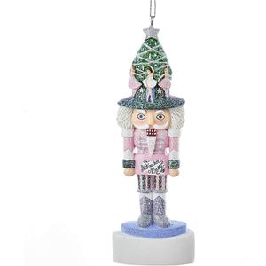 Kurt Adler Nutcracker Ballet Christmas Christmas Ornament for Personalization (Pink)