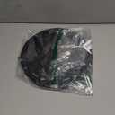 Silicone Bathroom Tray Round Vanity Tray Decorative Soap Holder Kitchen Countertop Organizer Coffee Table Decor for Candle, Perfume, Plant, 9 Inch, Black