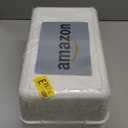 Jucoan 6 Pack White Plastic Storage Baskets, 12 X 8 X 4 Inch Large Plastic Storage Organizer Tray Bin with Handles for Classroom, Drawer, Closet, Bathroom Kitchen