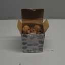 JOHOUSE 18PCS Hanging Natural Pine Cones (1.5"–2.5"), Rustic Pinecones with Strings for Garland, Christmas Tree Ornaments, Wreath Making, Vase/ Bowl Filler Decor